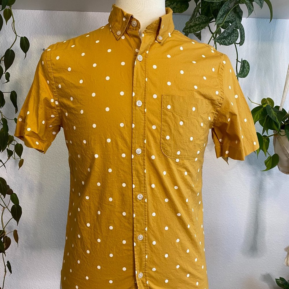 Slim Fit Button Up Short Sleeve